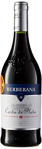 Caja de Berberana Carta de Plata Vino tinto - 6 botellas x 750 ml. - 4500 ml