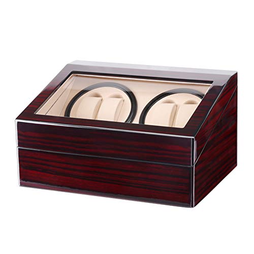 Caja giratoria para Relojes automatico Watch Winder Madera de Reloj de Pulsera