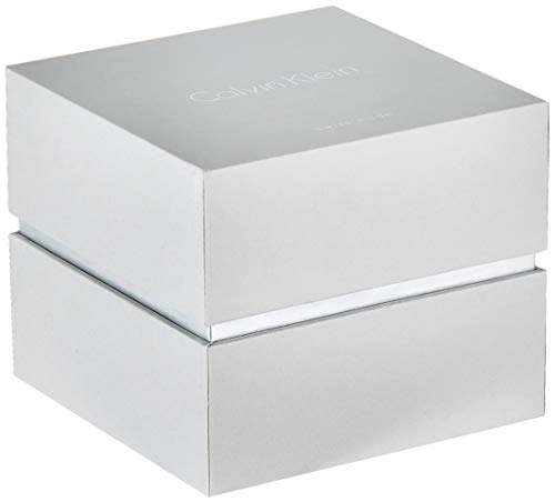 Calvin Klein Reloj de Cuarzo para Hombre con Correa de Acero Inoxidable Chapado – K2G2714N