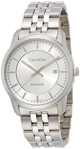 Calvin Klein – Reloj de Pulsera analógico automático para Hombre Acero Inoxidable k5s34146