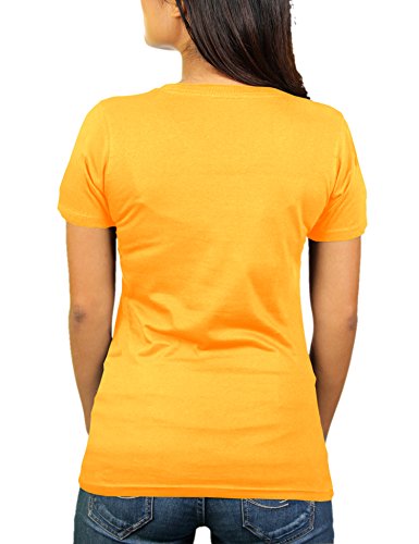 Camiseta de mujer de Finns Do It Better – Suomi – Finlandés – Finnish – Camiseta de mujer de KaterLikoli oro amarillo S