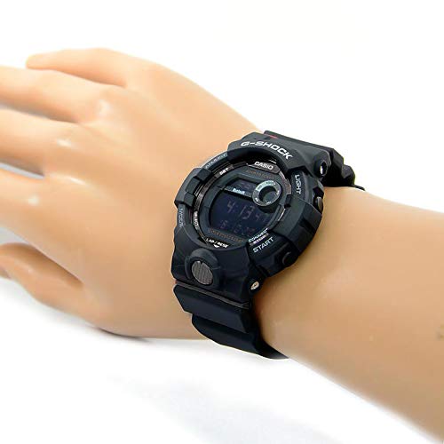 Casio G-SHOCK Reloj Digital, Contador de pasos, Sensor de movimiento, Aplicación de deporte gratuita para descargar, 20 BAR, Negro, para Hombre, GBD-800-1BER