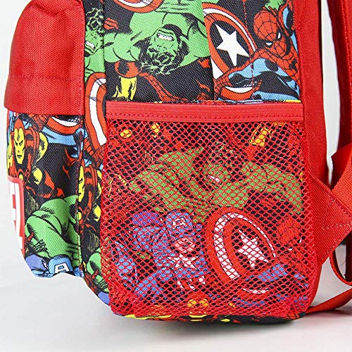 Cerdá - Mochila Infantil Estamapada The Avangers - Licencia Oficial Marvel Studios