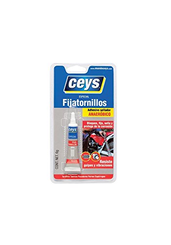 ceys CE501033 Adhesivo fijatornillos, Azul, 0