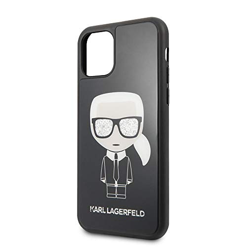 CG MOBILE - Carcasa para iPhone 11 Pro Karl Lagerfeld Iconic Body Negro