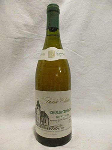 chablis jean-marc brocard premier cru beauroy sainte claire blanc 1993 - bourgogne