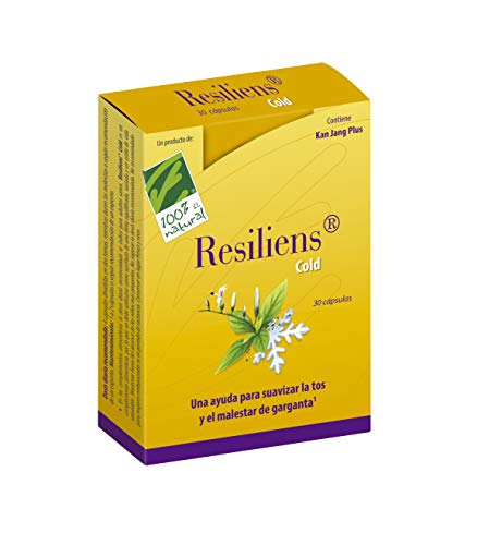 Cien Por Cien Natural Resiliens Cold 30Cap, 100 g