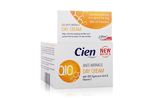 Cien Q10 - Crema de día antiarrugas, 50 ml