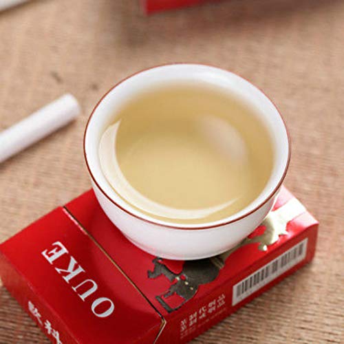 Cigarrillos de té de yunnan puerh de sin tabaco sin peso de nicotina Té de Pu'er Té verde Té de Puer Té chino Té de puter Té crudo Té de Pu-erh Árboles viejos Té de Pu erh Peso neto 30g (0.066LB)