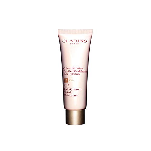 Clarins - HydraQuench Gold 05 - Crema de tratamiento hidratante con color SPF15-50 ml