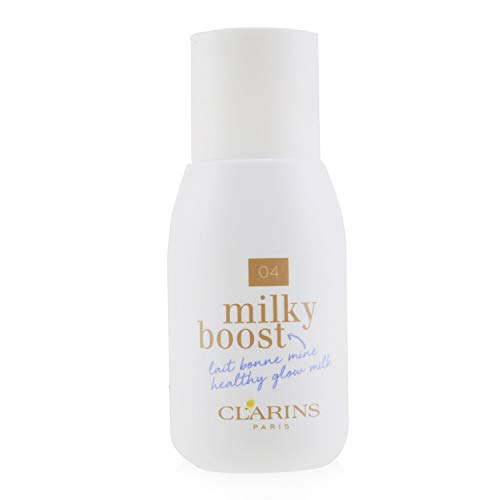 Clarins Milky Boost, Leche de Maquillaje, 04 Auburn (3380810368956)