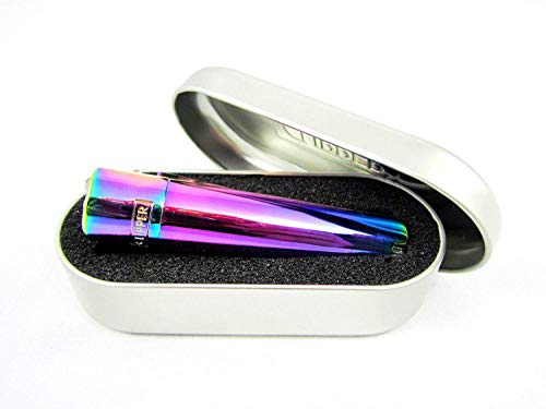 Clipper Rainbow Lighter Metal Flint (Mixed Icy Colours) by SunnyDealsÃ‚Â® UK by Clipper