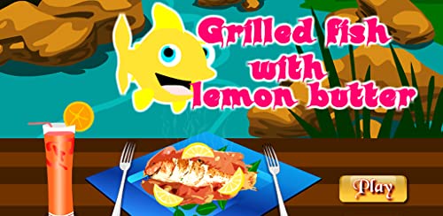 Cocinar pescado a la parrilla con limón