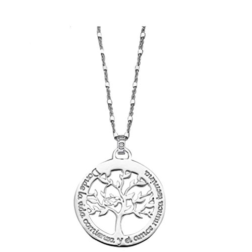 Collar Lotus Silver LP1641-1/1 Árbol de la vida Plata de ley