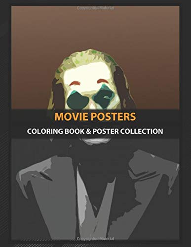 Coloring Book & Poster Collection: Movie Posters Abstract Joker With Joaquin Phoenix Movies