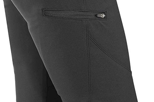 Columbia Adventure Hiking Pantalones de Senderismo para Mujer, Negro, 6/R