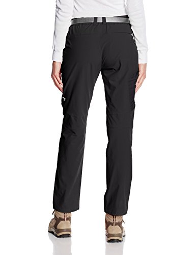 Columbia Titan Regular Peak Pantalones Mujer – Geranio Brillante, Talla 8, Mujer, Titan Regular Peak - Pantalones para Mujer, Talla 10, Color Negro, AL8764, Negro, 10