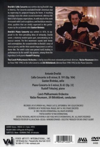 concerto pour violncelle ; concerto pour piano [Reino Unido] [DVD]