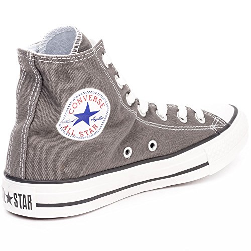 Converse Chuck Taylor All Star Hi Top, Zapatillas Unisex Adulto, Gris (Charcoal), 42.5 EU