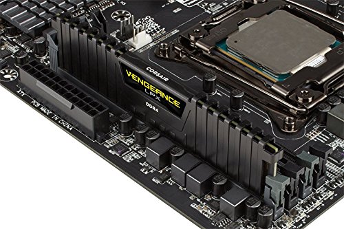 Corsair Vengeance LPX Módulo de Memoria de Alto Rendimiento, 32GB ,2 x 16GB, DDR4 3200MHz XMP 2.0 C16, Negro