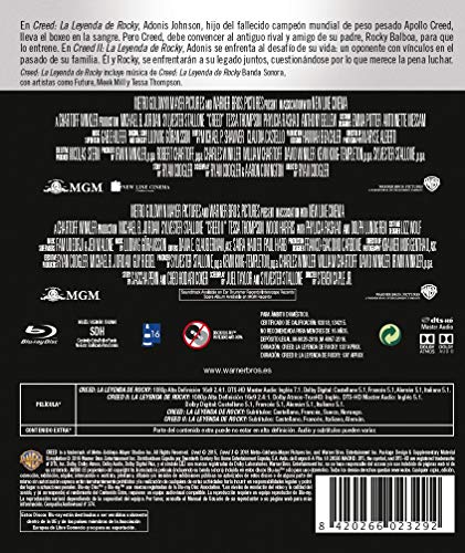 Creed + Creed Ii. La Leyenda De Rocky Blu-Ray [Blu-ray]