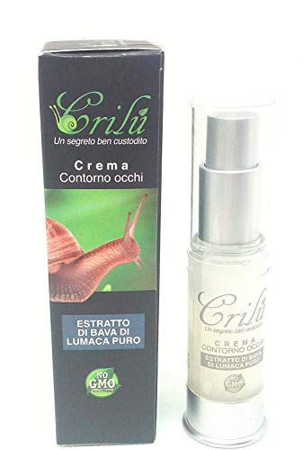 Crema Gel contorno de ojos con baba de caracol, extracto puro 100%. 17 ml Enriquecido con Melavoid y Eyeseryl Lipotec