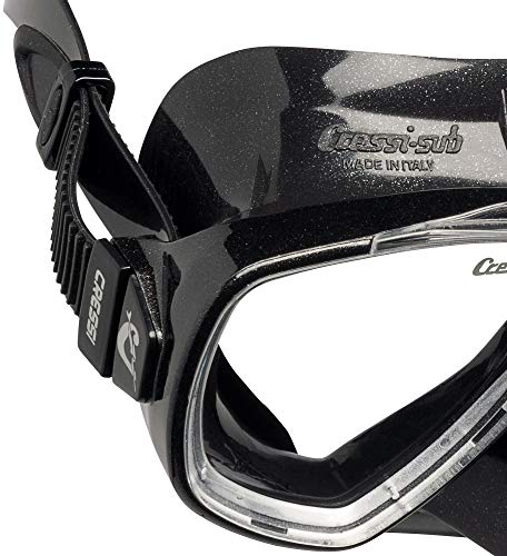 Cressi Onda Mare Pack de Snorkel, Unisex, Negro, Talla Única