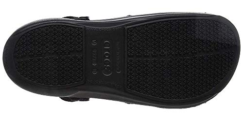 Crocs Bistro, Zuecos Unisex Adulto, Negro (Black), 46/47 EU