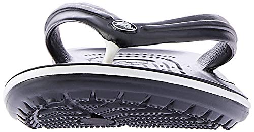 Crocs Crocband Flip, Chanclas Unisex-Adult, Black, 45/46 EU