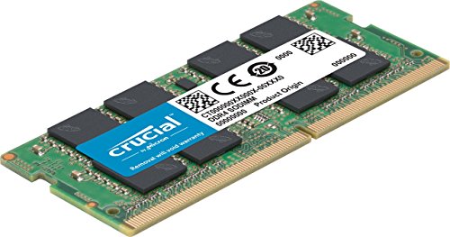 Crucial CT4G4SFS824A Memoria RAM de 4 GB (DDR4, 2400 MT/s, PC4-19200, Single Rank x 8, SODIMM, 260-Pin)