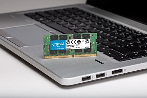 Crucial CT4G4SFS824A Memoria RAM de 4 GB (DDR4, 2400 MT/s, PC4-19200, Single Rank x 8, SODIMM, 260-Pin)