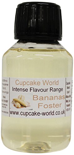 Cupcake World Aromas Alimentarios Intenso Plátanos Al Estilo Foster - 100 ml