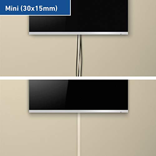 D-Line Mini 1M3015M | Canaletas para cables | 1 metro - Magnolia