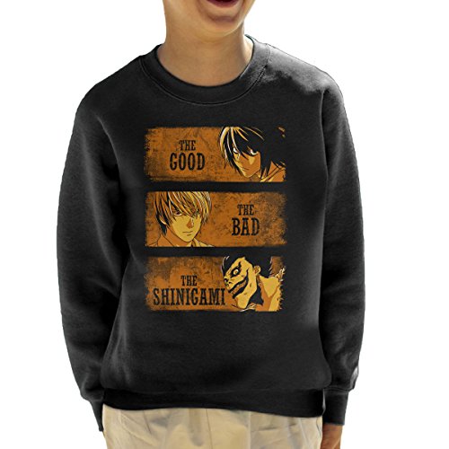 Death Note The Good The Bad And The Shinigami Kid's Sweatshirt