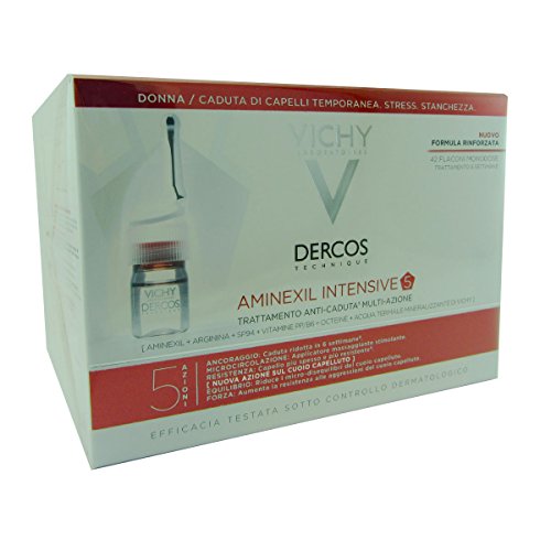 Dercos Aminexil Clinical 5 Mujer 42monodosis