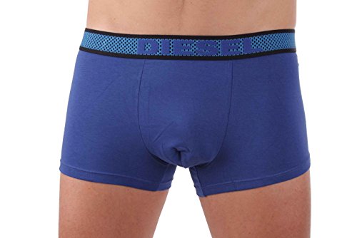 Diesel boxeadores masculina ropa UMBX-Shawn árbol 3 Pack (Small, Azul)