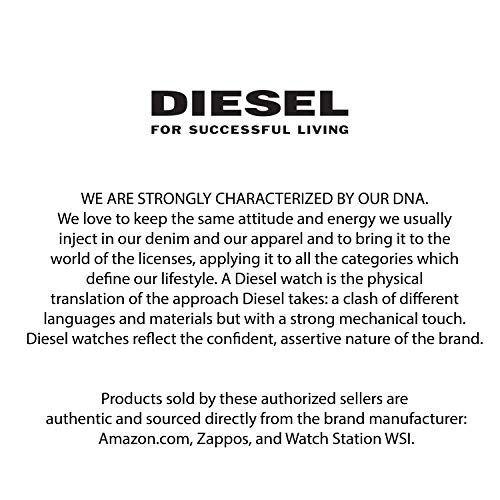 Diesel Reloj Cronógrafo para Hombre de Cuarzo con Correa en Acero Inoxidable DZ4282