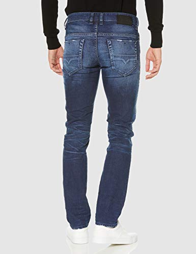 Diesel Thommer-x L.32 Jeans, 01 Blue Denim, De 40/42 (Us 31/32) para Hombre