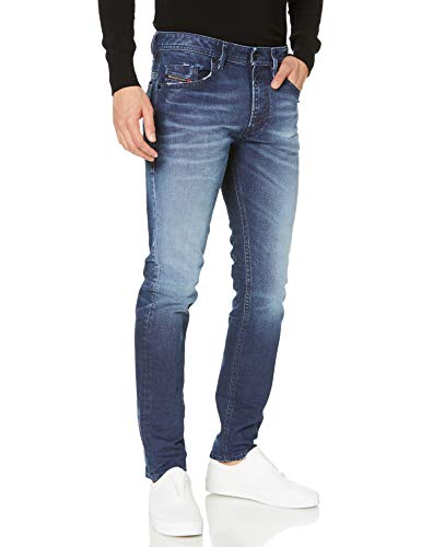 Diesel Thommer-x L.32 Jeans, 01 Blue Denim, De 40/42 (Us 31/32) para Hombre