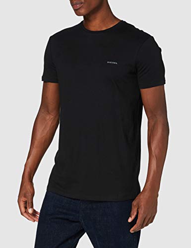 Diesel UMTEE-JAKETHREEPACK, Camiseta para Hombre, Multicolor (Black/Dress Blue/Olive Night E4079/0aalw), M, Pack de 3