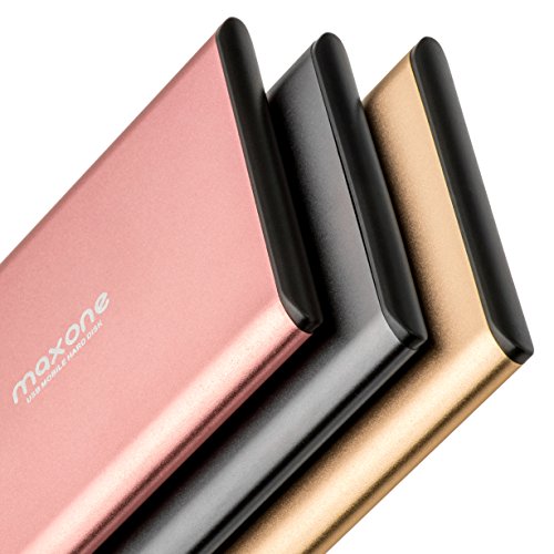 Disco Duro Externo portátil de 2,5" Ultra Delgado USB 3.0 para Ordenador portátil/Escritorio/Xbox One/PS4 (2TB, Rose Pink)