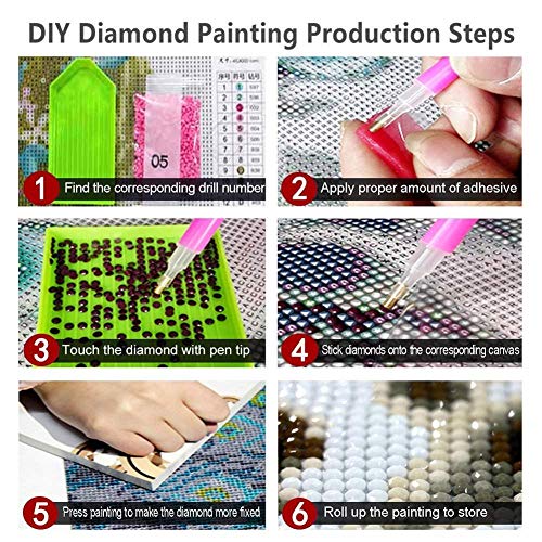 DIY 5D Full Diamond Painting Amor de Fragonard Fuente Love Crystal Rhinestone Full Diamond Bordado Imagen Mosaico Artista Decoración del hogar Artesanía