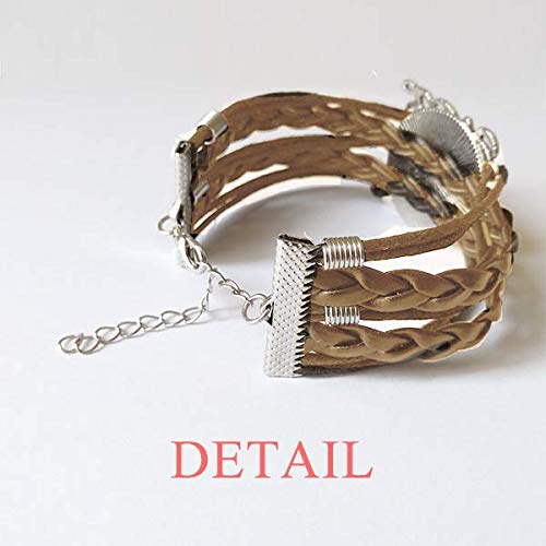 DIYthinker - Pulsera con cadena de amor, diseño de oceloto