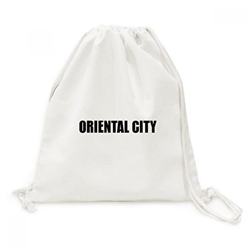 DIYthinker Viajes Nombre Ciudad Oriental Paraguay Lienzo morral del Lazo Bolsas de la Compra