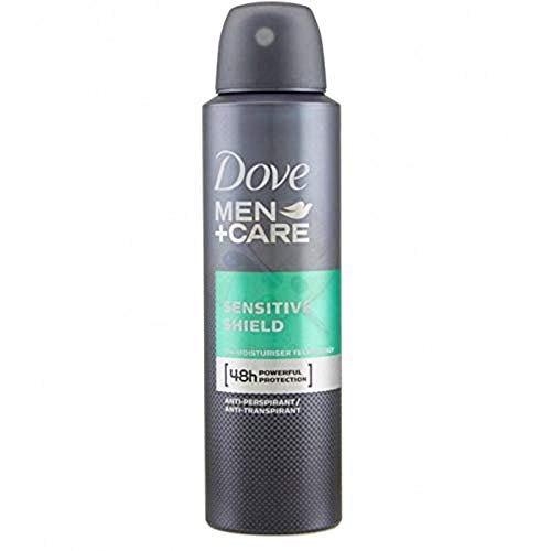 Dove Men + Care Desodorante Care Sensitive Spray, 6-pack (6 x 150 ml)