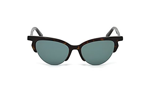 DSQUARED2 DQ0298 52N 51 Monturas de gafas, Marrón (Avana ScuraVerde), 51.0 Unisex Adulto