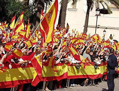 durabol Bandera de España Sin Escudo 500cm*90 cm Spain Banderas Larga