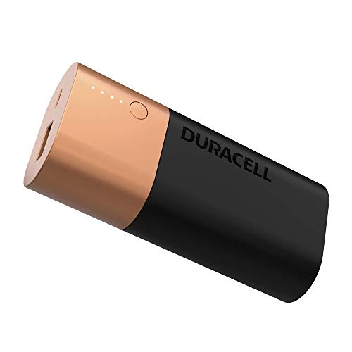 Duracell Powerbank 6700 mAh, batería externa de carga rápida para smartphones y dispositivos con alimentación USB
