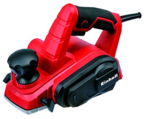 Einhell TC-PL 750 -Cepillo electrónico (Potencia de 750 W, 17000 min-1 RPM), 240 V, Negro, Rojo (ref.4345310)