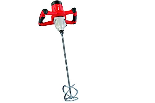 Einhell TE-MX 1600-2 CE - Batidor de pintura y mortero, 1600 W, caja de cambios de 2 velocidades, electrónica constante, arranque suave, incluyendo agitador de mortero (ref. 4258555)